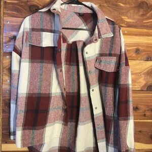 SHEIN Button Down Sweater